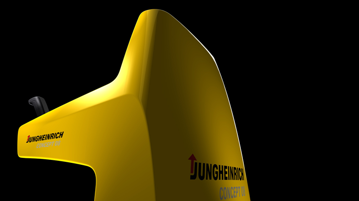 Designkonzept Produktdesign UI Interface GUI Bedienkonzept Jungheinrich Konzeptfahrzeug Concept 08