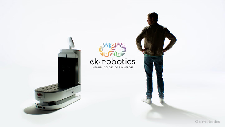 industrial design ek robotics assistance robot INTUITIV with user